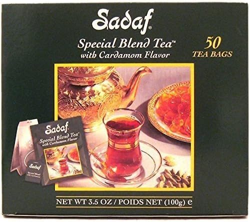 Tea Bag with Cardamom Flavor, Special Blend, 50 Count