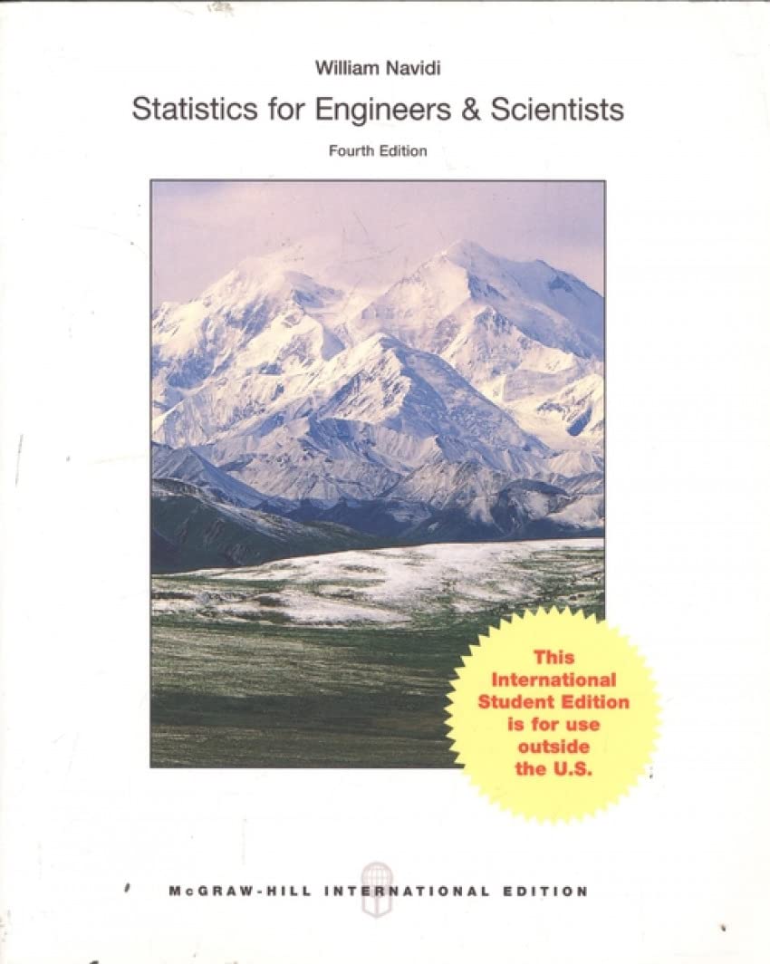 Statistics for Engineers and Scientists