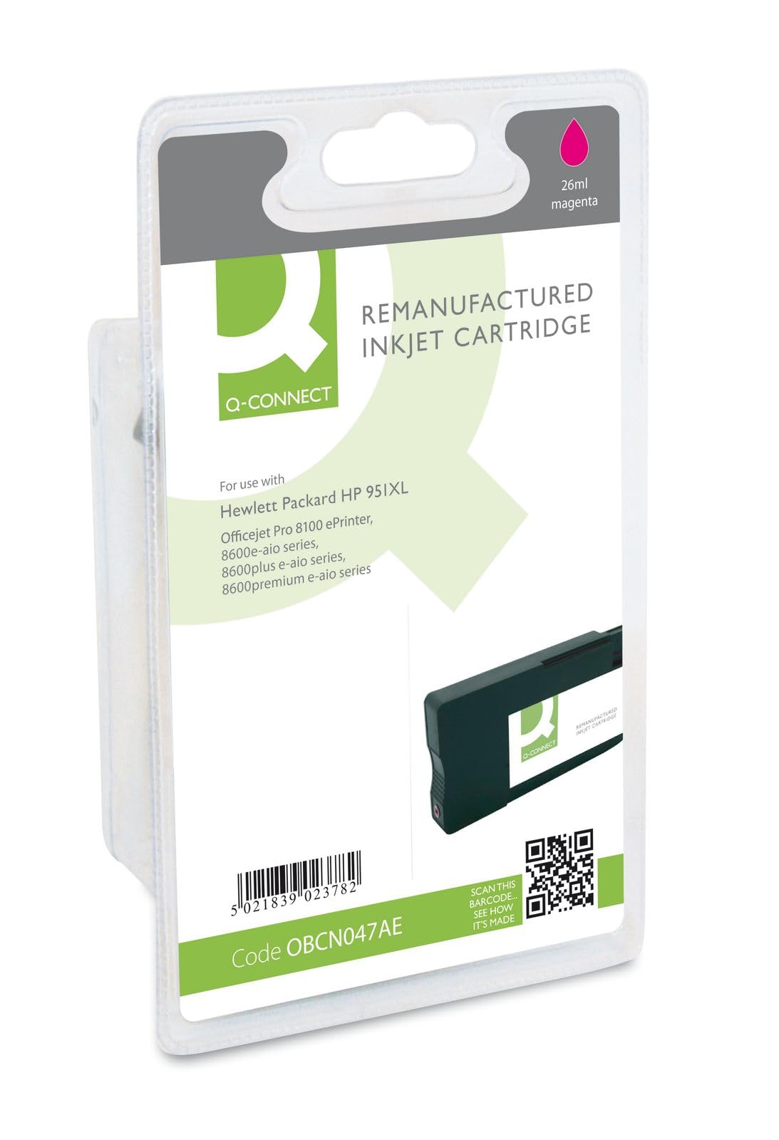 Q-Connect Ink for HP No951XL Ink Cartridge - Magenta