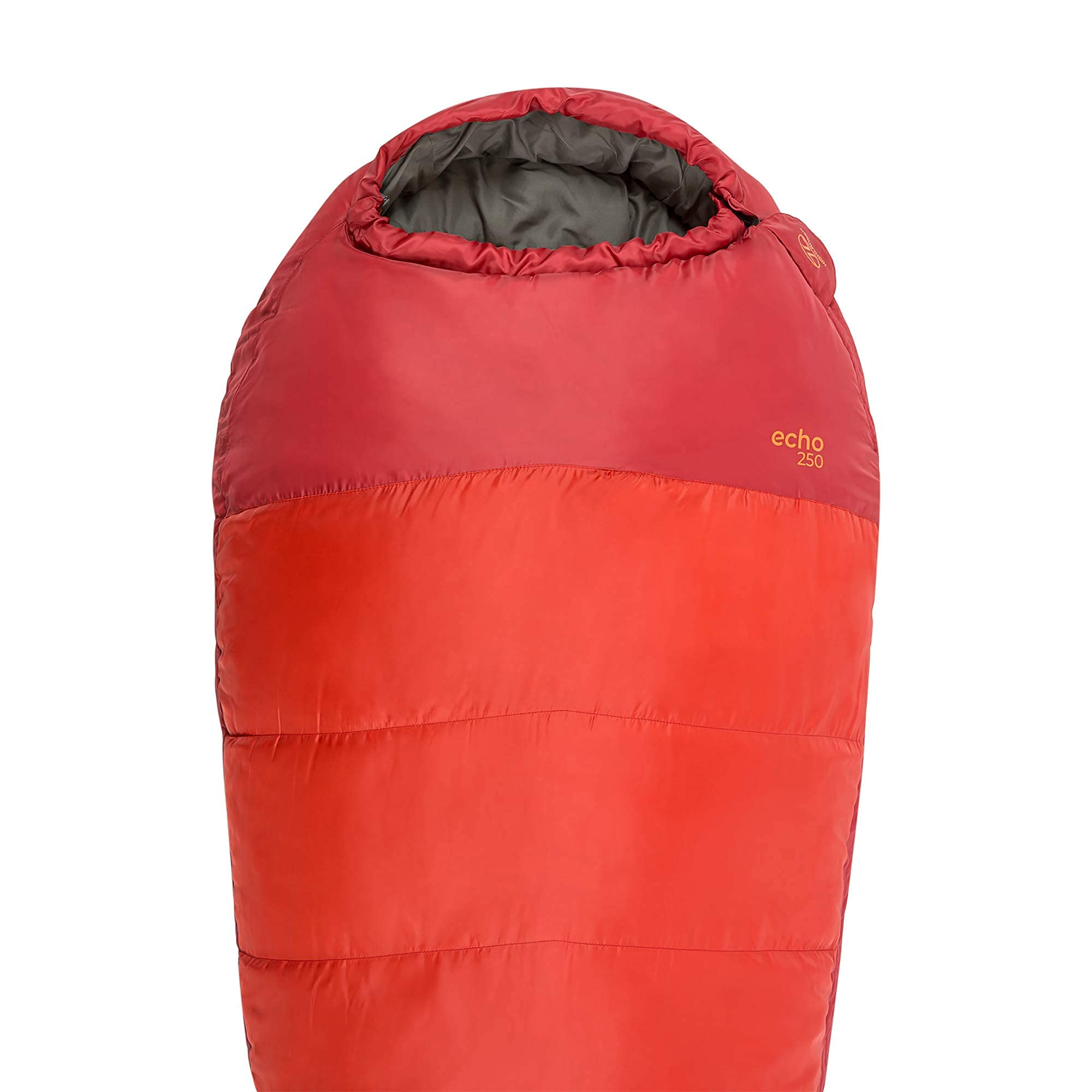 Highlander Sleeping Bag for Adults - 3-4 Season Sleeping Bags - Thick 400gsm Double Layer Insulation for Cold Weather Camping - Thermal Hood with Draw Cord - Compressible Carry Bag