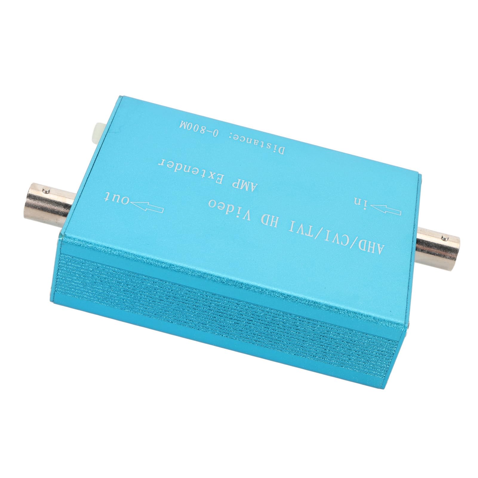 Amplificatore di Segnale Video, AHD CVI TVI Amplificatore di Segnale Amplificatore Video Plug and Play Ad Alta Definizione, Portata di Trasmissione di 2624,7 Piedi
