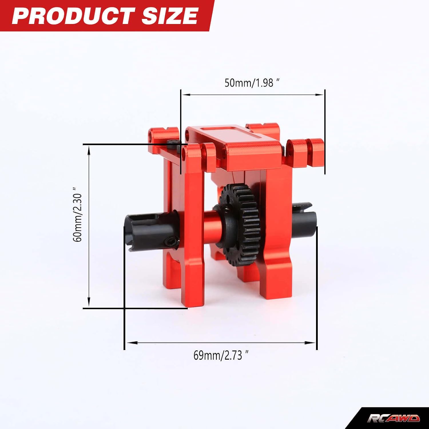 RCAWD 34T Spool Locker Set with 27T 32T 34T Motor Gears Diff Cover Diff Mount and Motor Mount for Arrma 1/7 Felony Infraction Mojave Kraton Typhon 6S Upgrade Parts