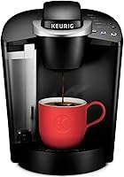 Keurig K-Classic Single Serve K-Cup Coffee Maker - 6/8/10oz Brew Sizes, 48oz Removable Reservoir, Black