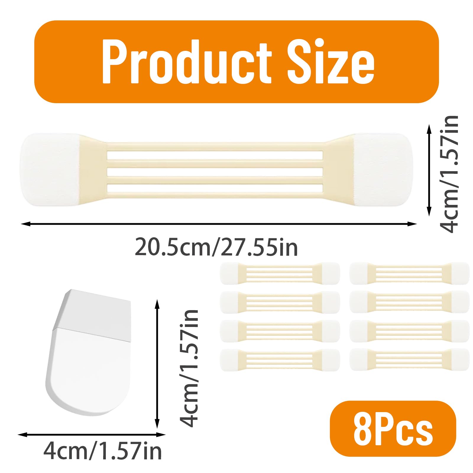 8pcs Neck Tapes, Fack Neck Lifting Stickers Tightening Tapes - Image 2