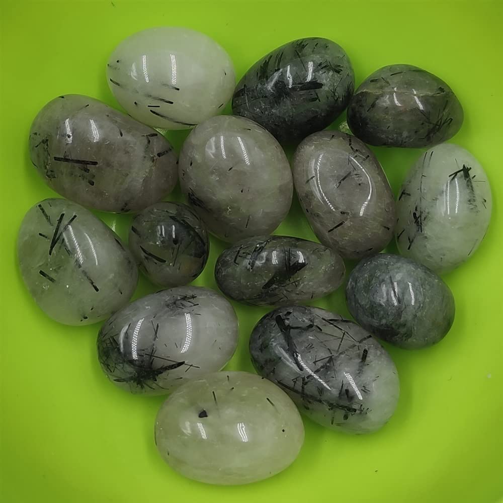 Pietre Di Tormalina Nera 4 Pezzi - Pietre Palmari Naturali Per Chakra E Meditazione - Foto 5