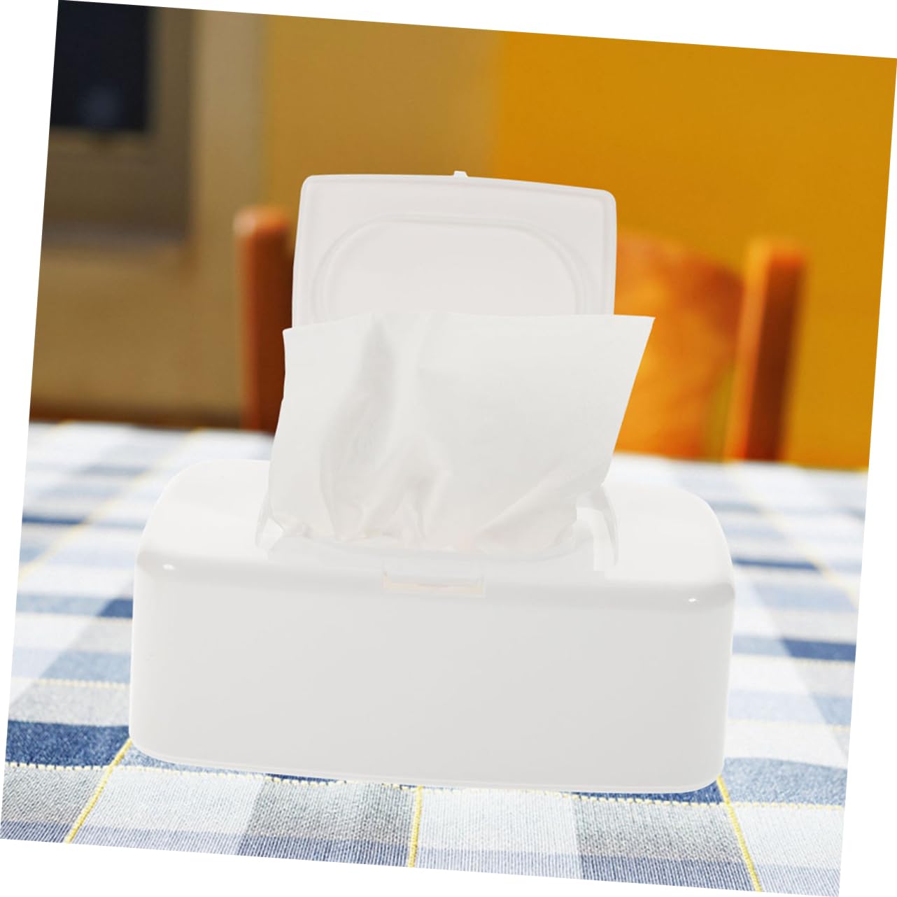 MAGICLULU Lot De 5 Boîtes De Rangement Portables pour Lingettes pour Bébé Distributeur De Mouchoirs Étui en Polypropylène Accès Facile Design Moderne 3 Pièces X 5