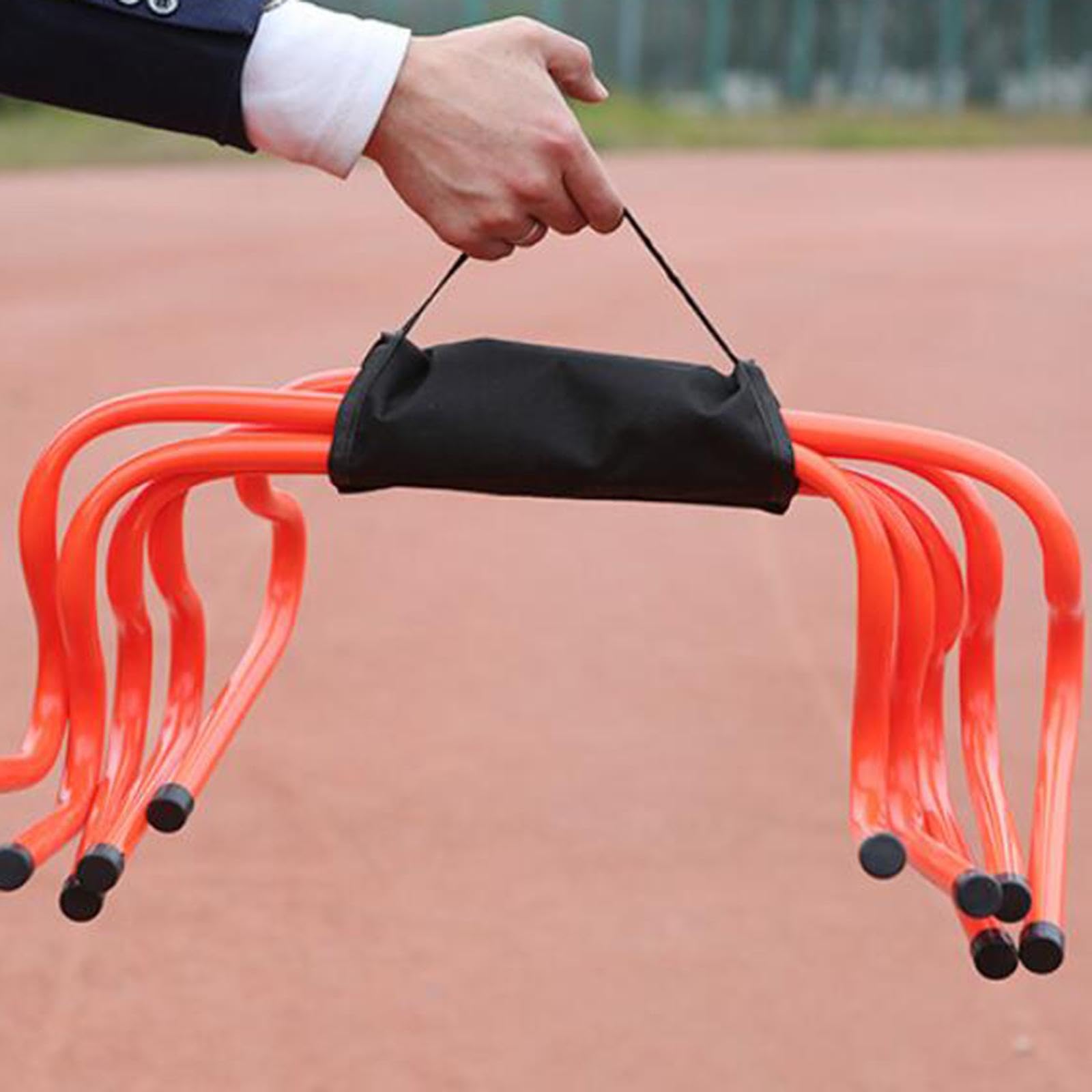 5 Stück Agility Trainingshürden, 15 cm Hohe Geschwindigkeitshürden für Fußballtraining für Kinder