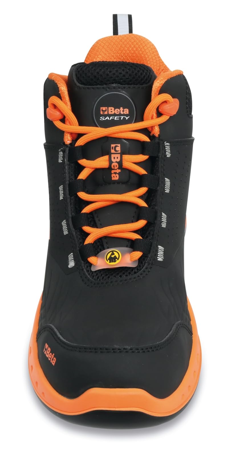 BETA 7276N, Zapatos Altos de Seguridad FitEVOLUTION en Microfibra Hidrorrepelente, Zapatos de Trabajo Antiperforación con Soporte de Estabilidad en el Talón, Talla EU 40, 650g