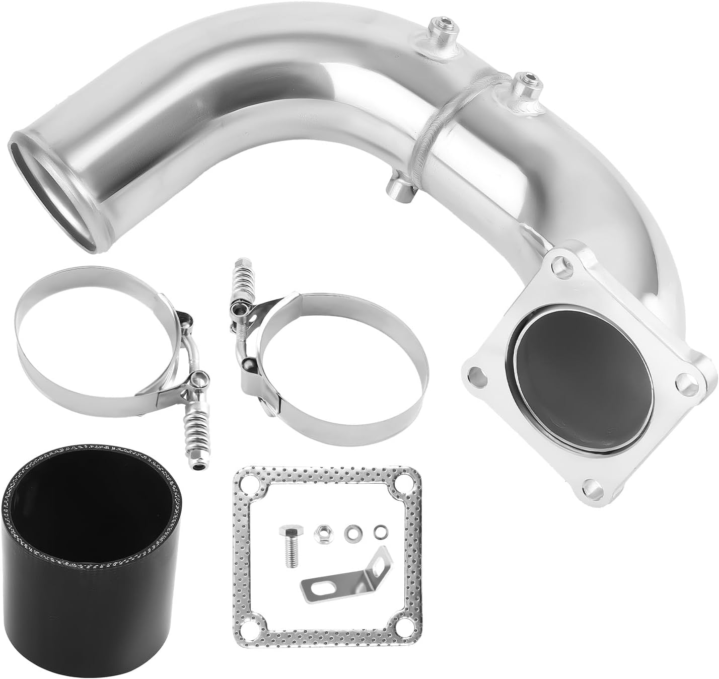 maXpeedingrods 3" Air Intake Elbow Charge Pipe for 1994-1998 Dodge Ram 2500 3500 5.9L 12V Diesel