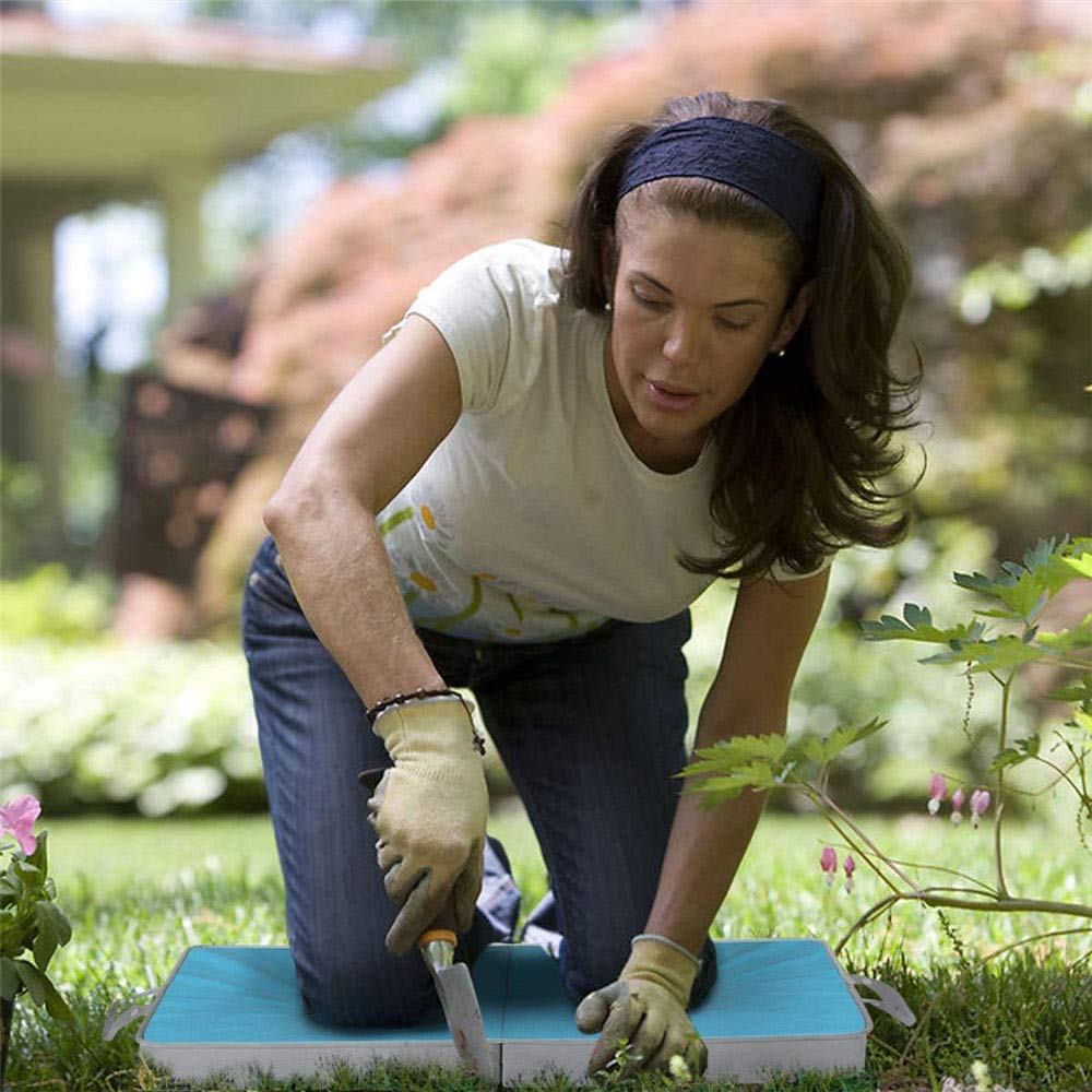 Garten-Kniekissen, Extra Dickes, Großes Schaumkissen, Langsame Erholung Mit Stoßdämpfendem Eva-Schaum, Perfekt Für Gärtner, Knieschützer, Arbeit, Reinigung