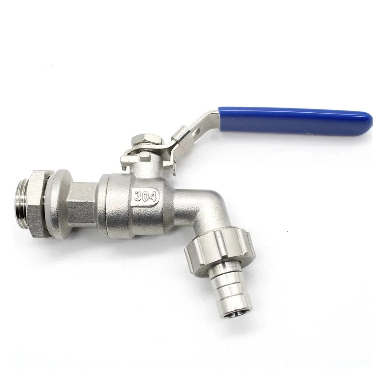 1/2 "3/4" 1 "macho a espiga for manguera válvula de bola de acero inoxidable 304 grifo de agua grifo hogar jardín anticongelante al aire libre(DN20 3l4 BSP)