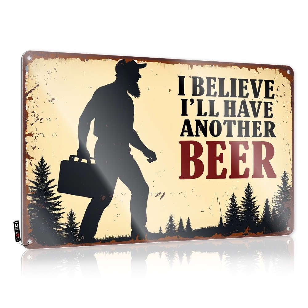 Fzfn Colour I Believe I'll Have Another Beer Home Entrance Decor Classy - Vintage Wall Art Accessories Vintage Wall Art(30X40cm)