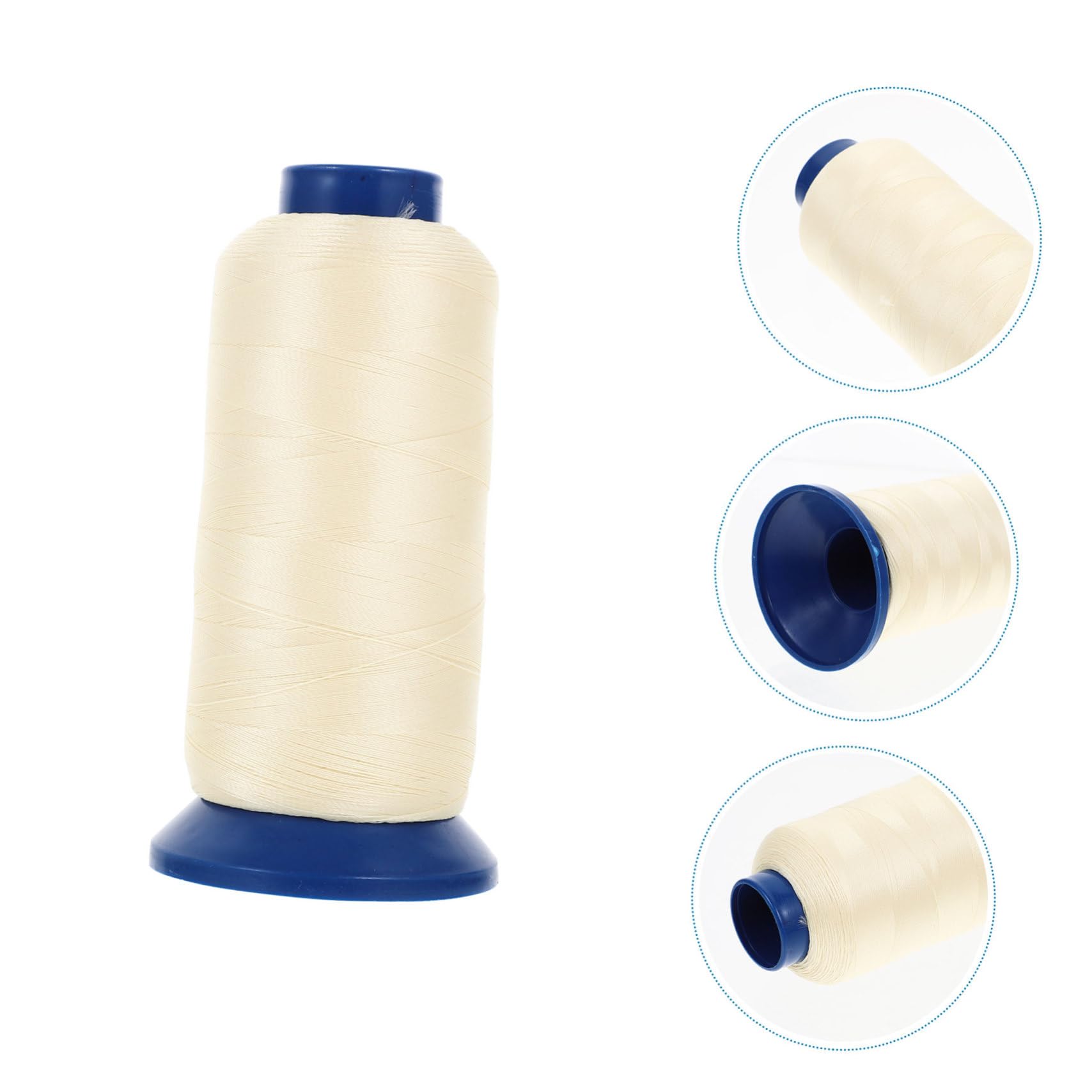 NUOBESTY 2piezas Hilo De Bordar Luminiscente De Yards Color Amarillo Hilo Que Brilla La Oscuridad Para Costura y Manualidades