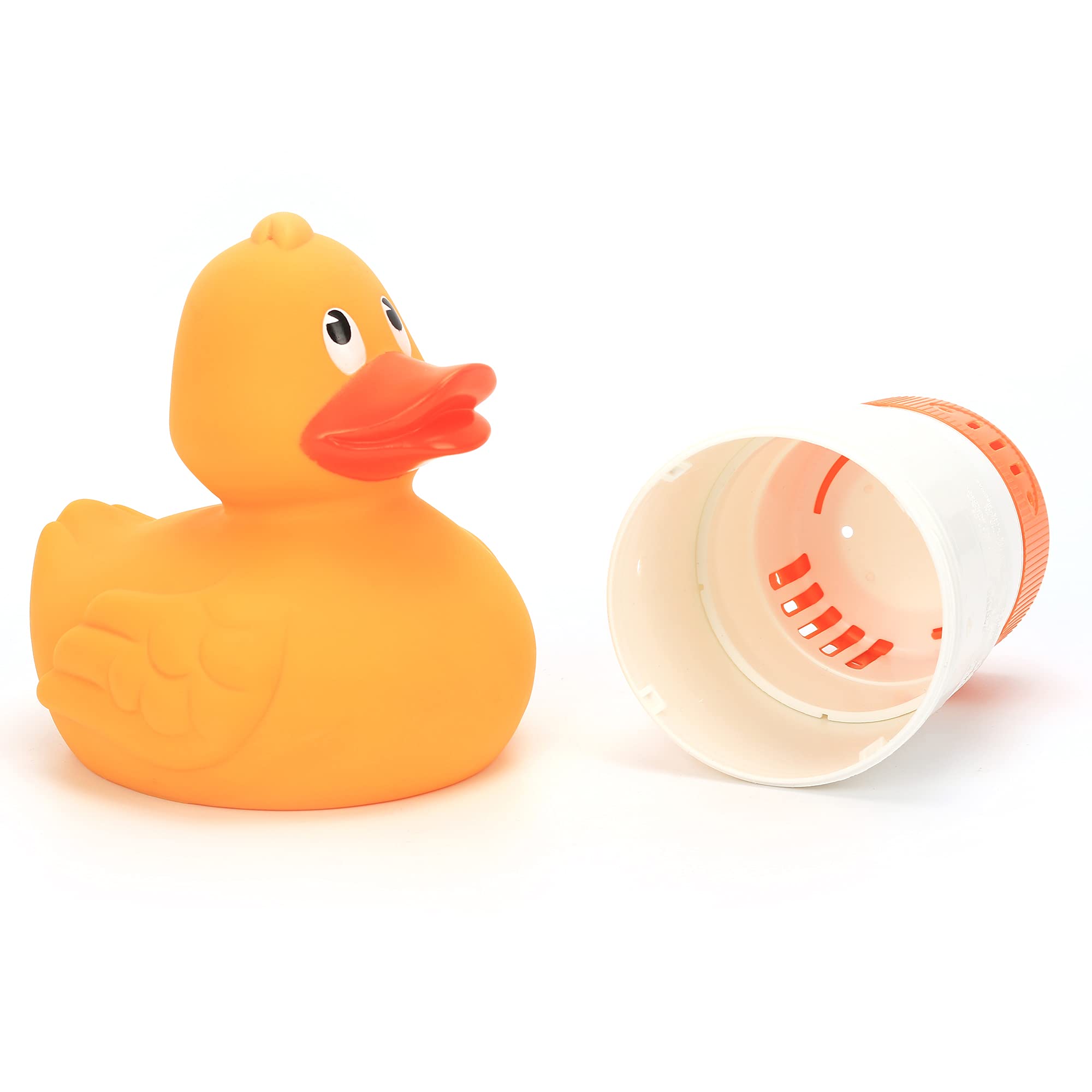 XY-WQ Galleggiante per cloro, dispenser di cloro galleggiante per piscina (anatra gialla), adatto per compresse da 1 e 7,6 cm, per piscine grandi e piccole, vasca idromassaggio, spa