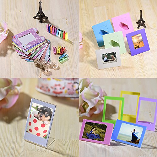 Andoer Kit de acessórios 14 em 1 para Fujifilm Instax Mini 8/8+/8s/9 com capa para câmera, alça, ade