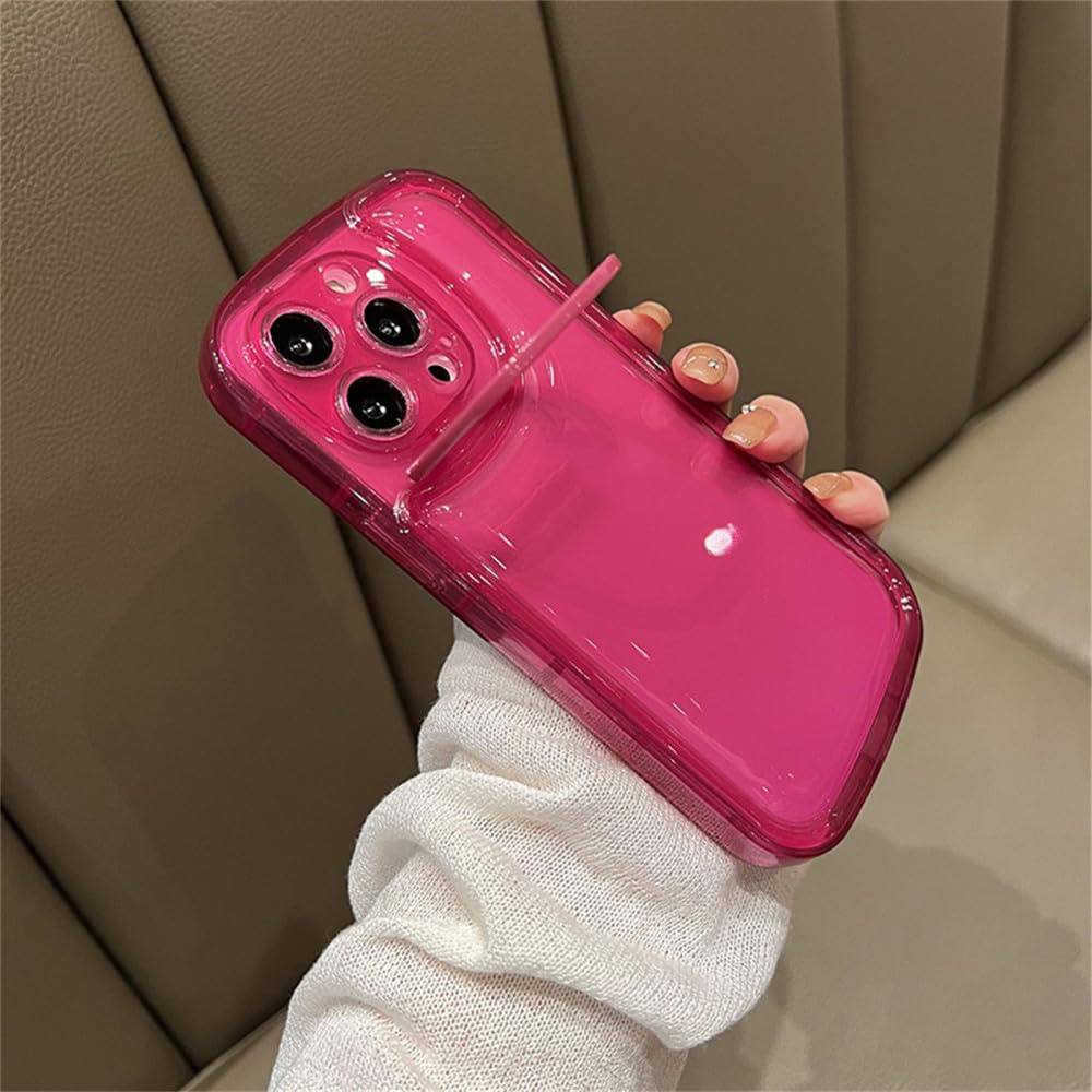 Support pliant invisible pour objectif photo sur étui transparent iPhone 12 - 7