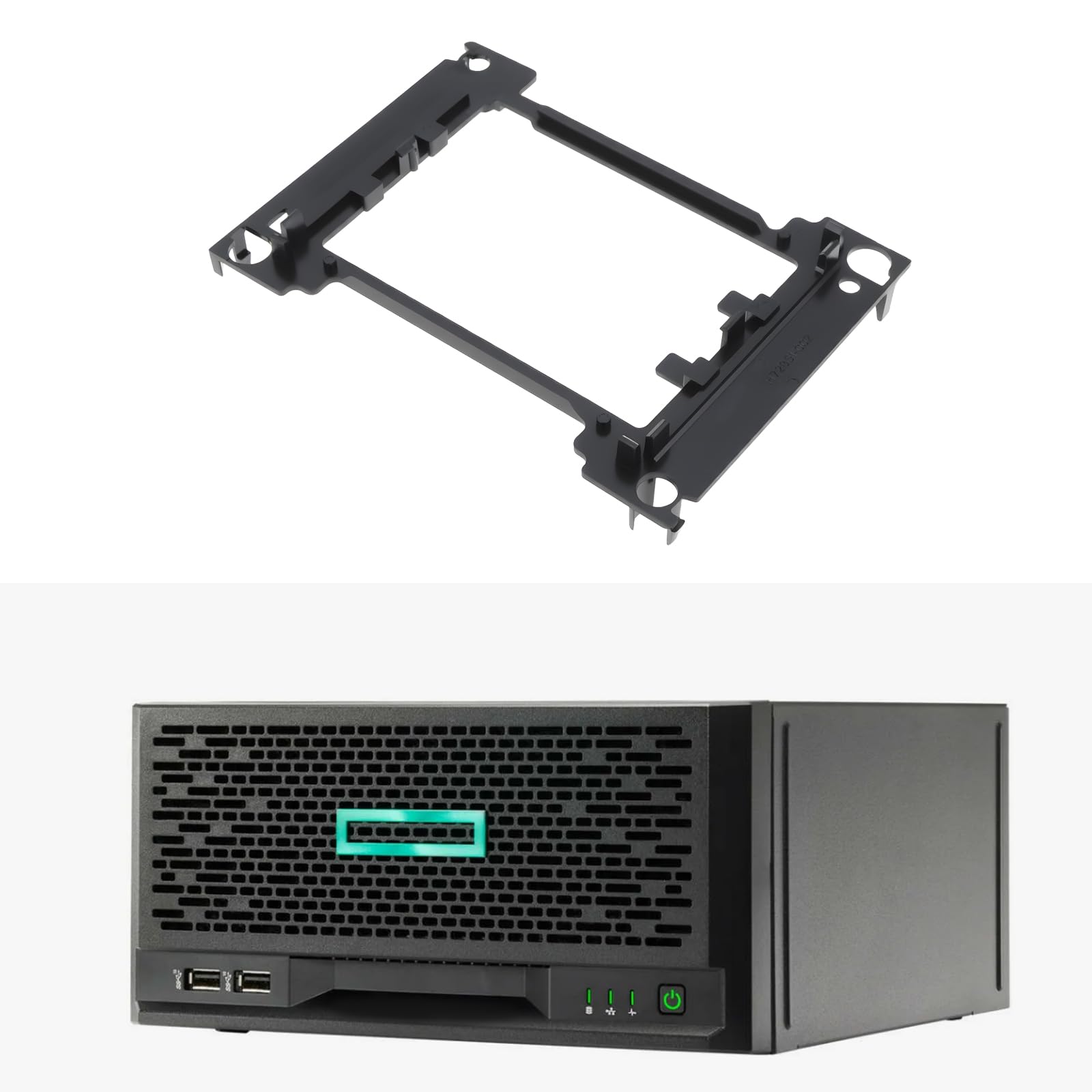 2 staffe di ritenzione CPU in plastica 879628-001 compatibile con server HPE ProLiant Gen10