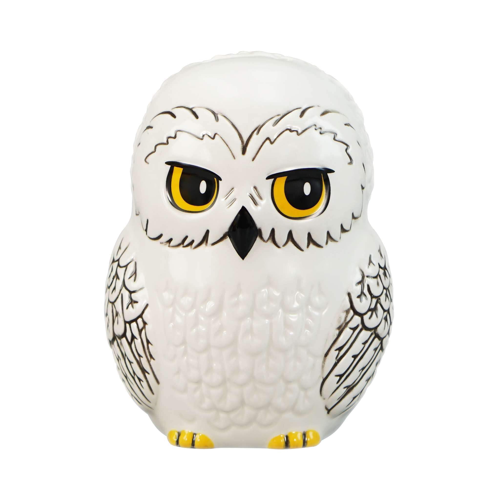 Harry Potter Brown Half Moon Bay | | Hedwig | Hedwig Shaped Money Box | Official Merchandise | Gifts For Kids