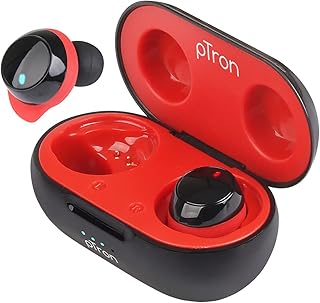 ptron-bassbuds-evo-bluetooth-50-wireless-headphones-deep-bass-touch-control-wireless-tws-earbuds