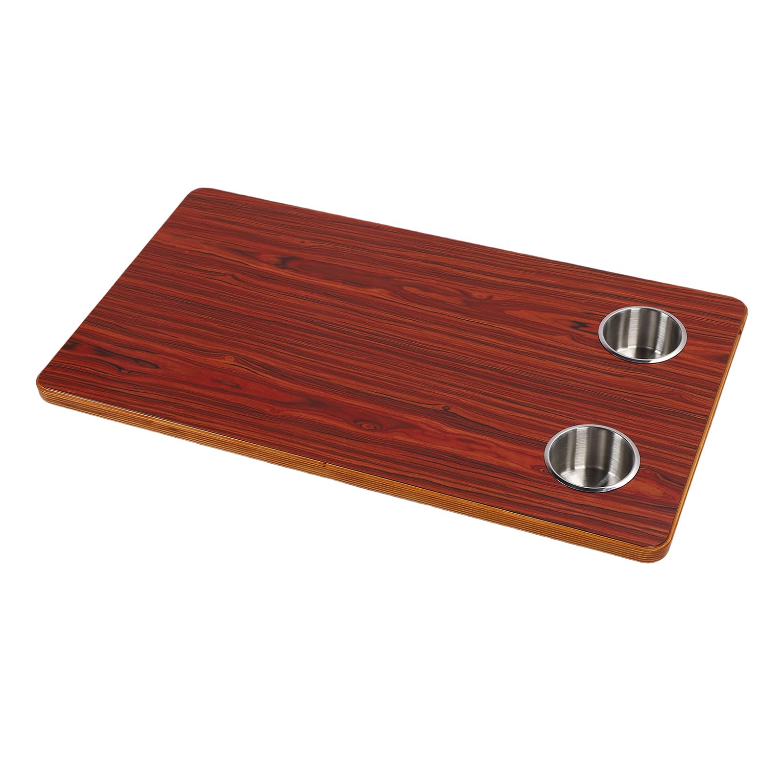 Headerbs Tavolo da 27,56x15,75x0,79in Legno Massello Impermeabile
