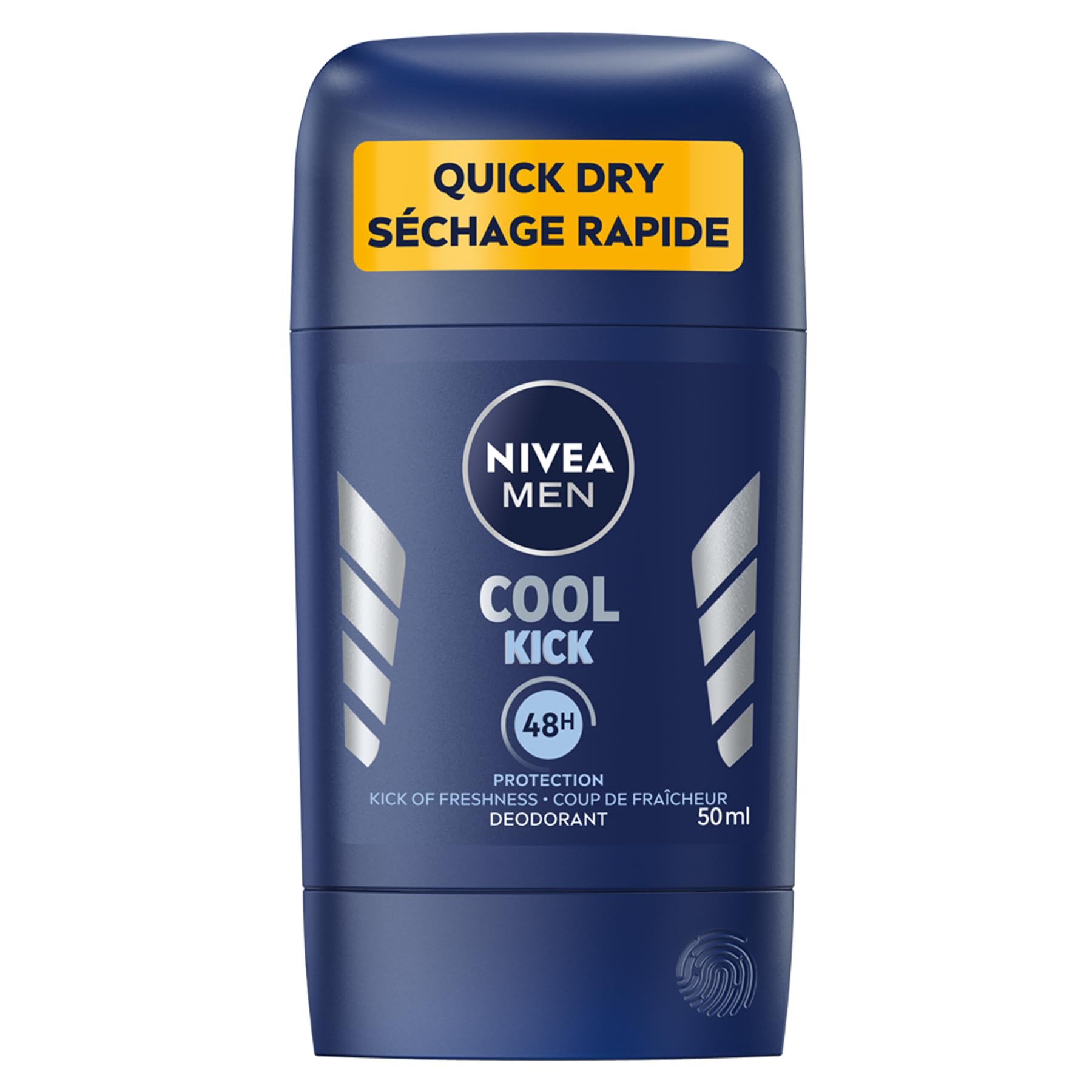 NIVEA Men Cool Kick Deodorant Stick | Men’s Deodorant | 48H Deodorant ...