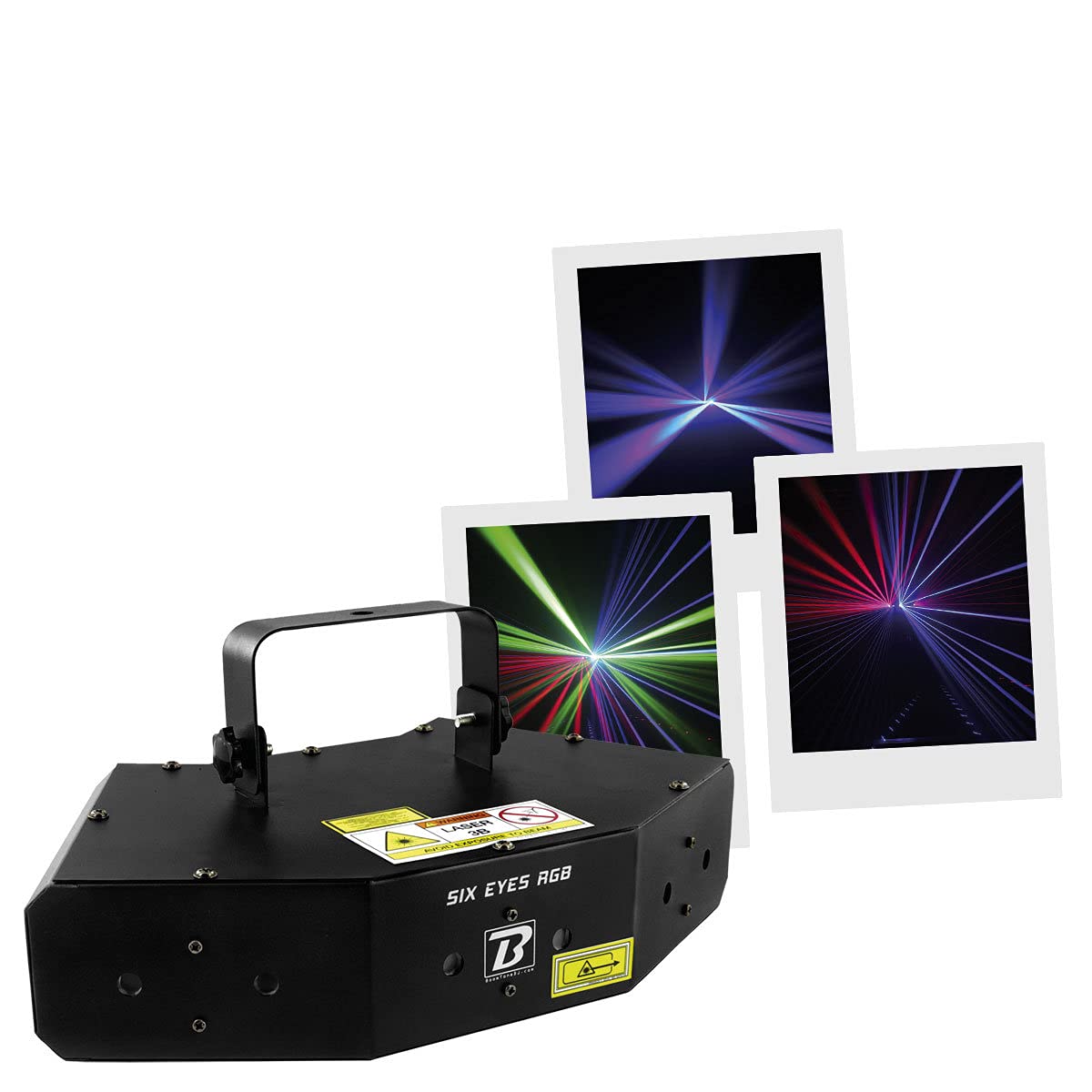 BoomTone DJ six eyes laser lichteffect (BOOSIXEYESRGB)