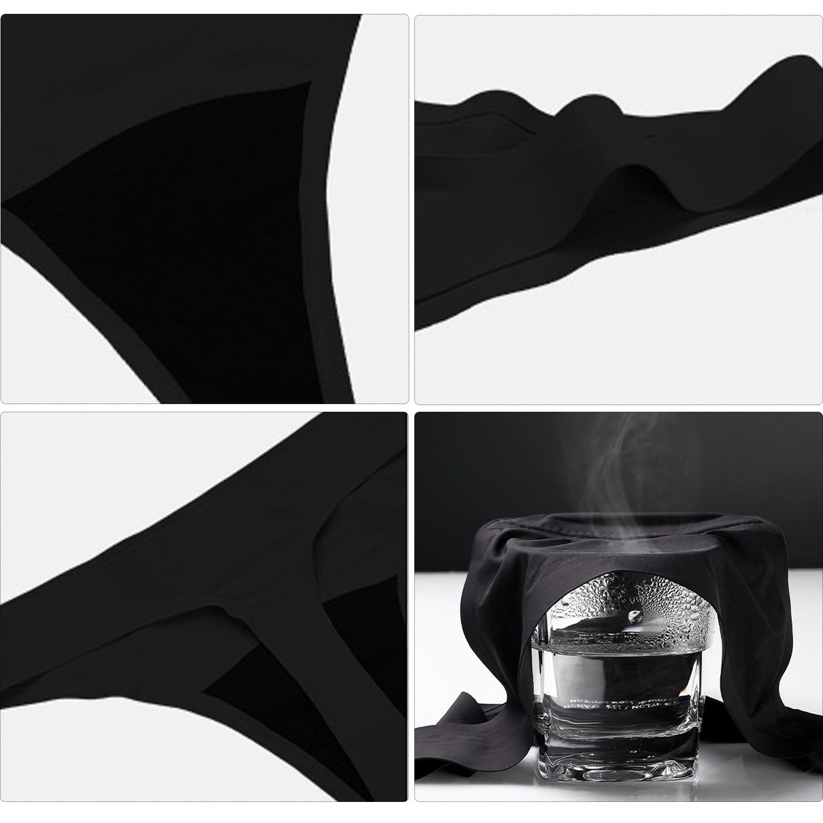 Mutande Mestruali Slip da Donna Perizoma Intimo Mestruale, Mutande Assorbenti Mestruali Lavabili Donna Intimo Protettive 5 Pack
