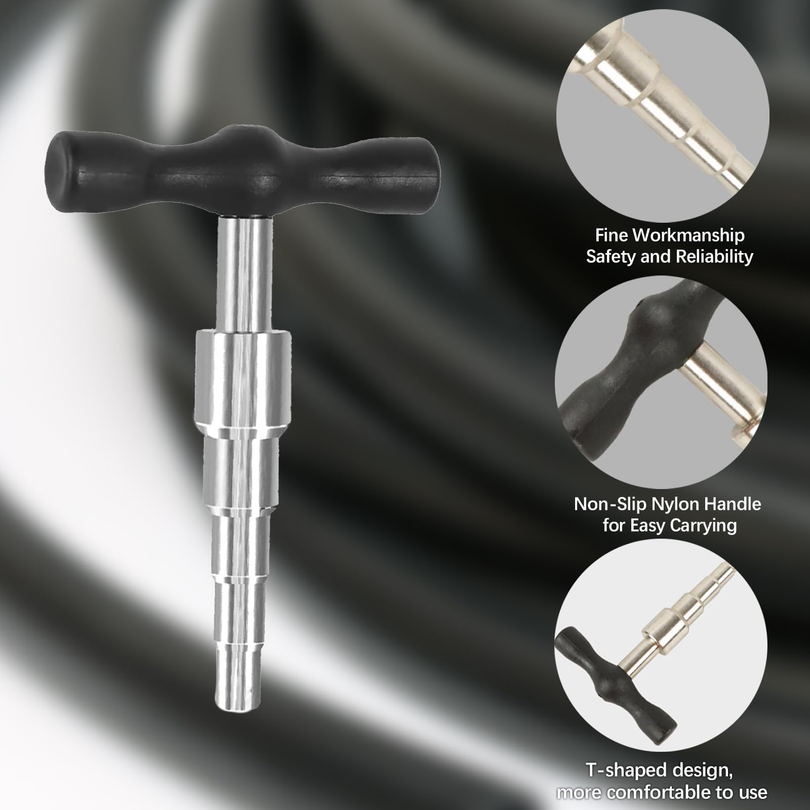 Kalibrierdorn Kupferrohr Kalibrierdorn Verbundrohr Rohre Kalibrierer Multi Kalibrierer Rohre Metall Kalibrierdorn FüR Mehrschichtverbundrohr Kupferrohr (16, 18, 20, 25, 32 mm)