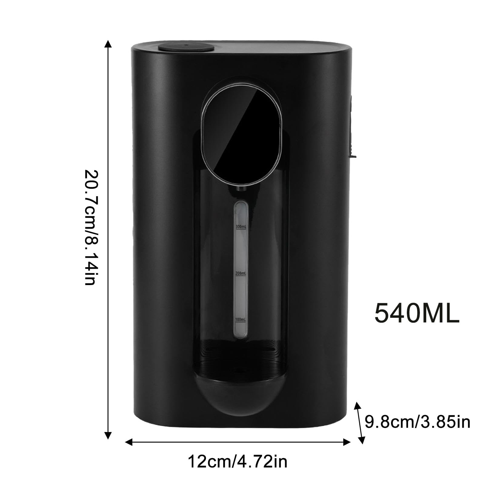 Distributeur D'alcool Mural – Distributeur Électronique De Boissons, Distributeur Automatique D'alcool | Distributeur De Liqueur De Whisky Avec 2 Tasses Magnétiques-petit Distributeur De 540ml, Distri
