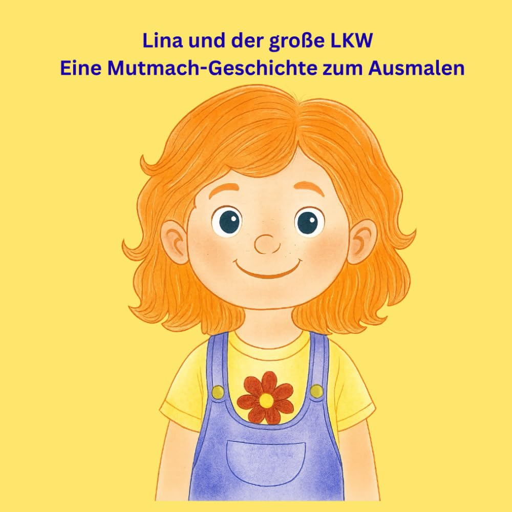 Lina und der große LKW: Ein von Pädagoginnen entwickeltes Ausmal- und Vorlesebuch, das Eltern hilft, Selbstvertrauen und freie Rollenbilder spielerisch zu fördern.