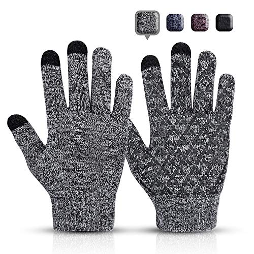 Sholov Guanti Touch Screen, Guanti Invernali Termici a...