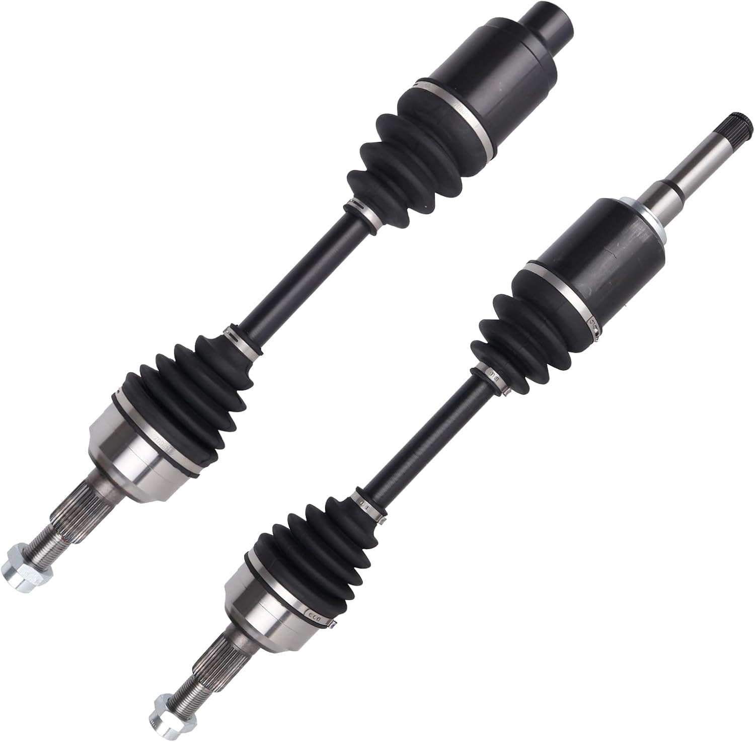 KUSATEC CV Axle Shaft Assembly Compatible with Chevy Equinox GMC Terrain 2010-2016, Front side, 2.4L L4, Replace# 66-1516 66-1517