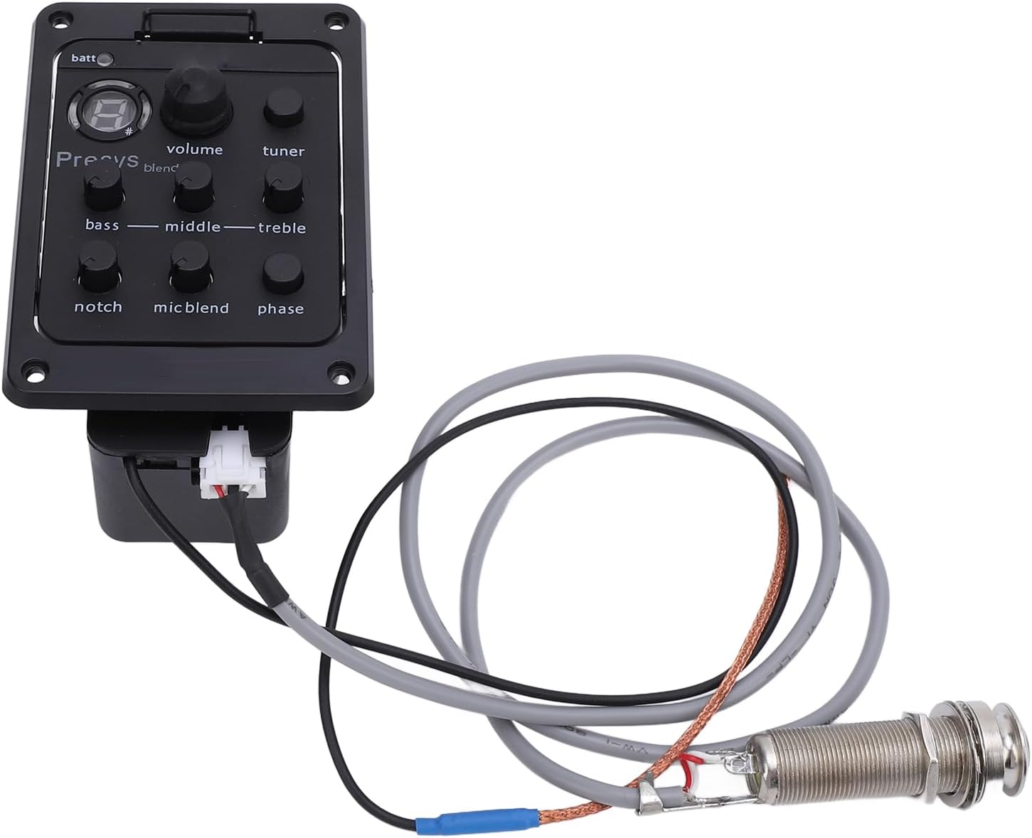 Acoustic Guitar Preamp Pickup, Electric Guitar Pickup Onboard Preamps Equalizer Pre Wired Guitar Pickup Turner Onboard Preamps EQ Equalizer, Eq Electric Box Equalizer