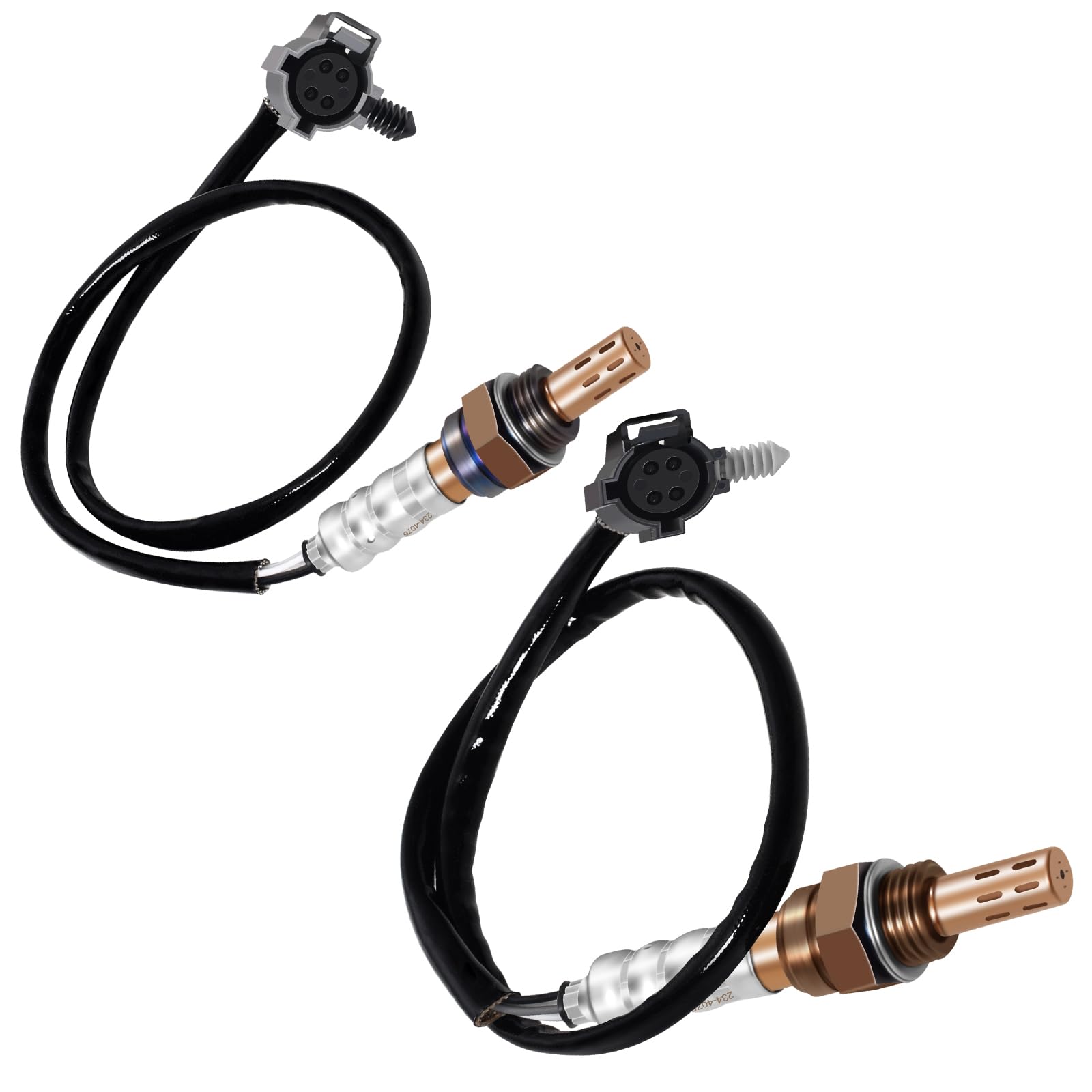 STZJAYE 2Pack 234-4076 with 234-4078 Oxygen O2 Sensor Upstream and Downstream for Cherokee Grand Cherokee Jeep Wrangler 4.0L (234-4076 234-4078)-picture-13