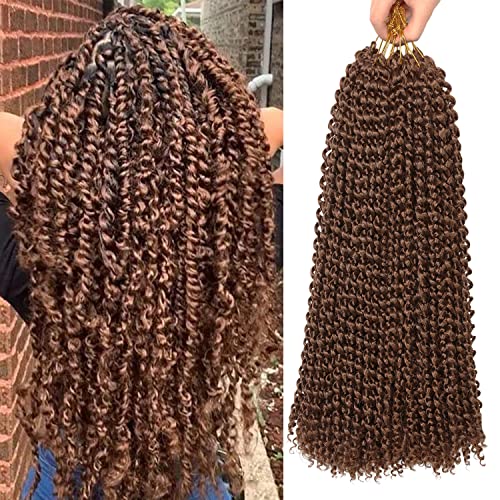 Ubeleco 18 Inch Passion Twist Hair, Water Wave...
