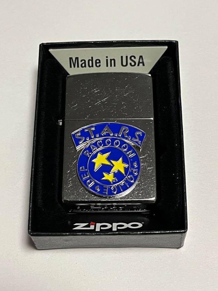 バイオハザード　特殊部隊　STARS エンブレム付きzippoライター Amazon.co.jp: バイオハザード 特殊部隊STARSエンブレムZIP P O