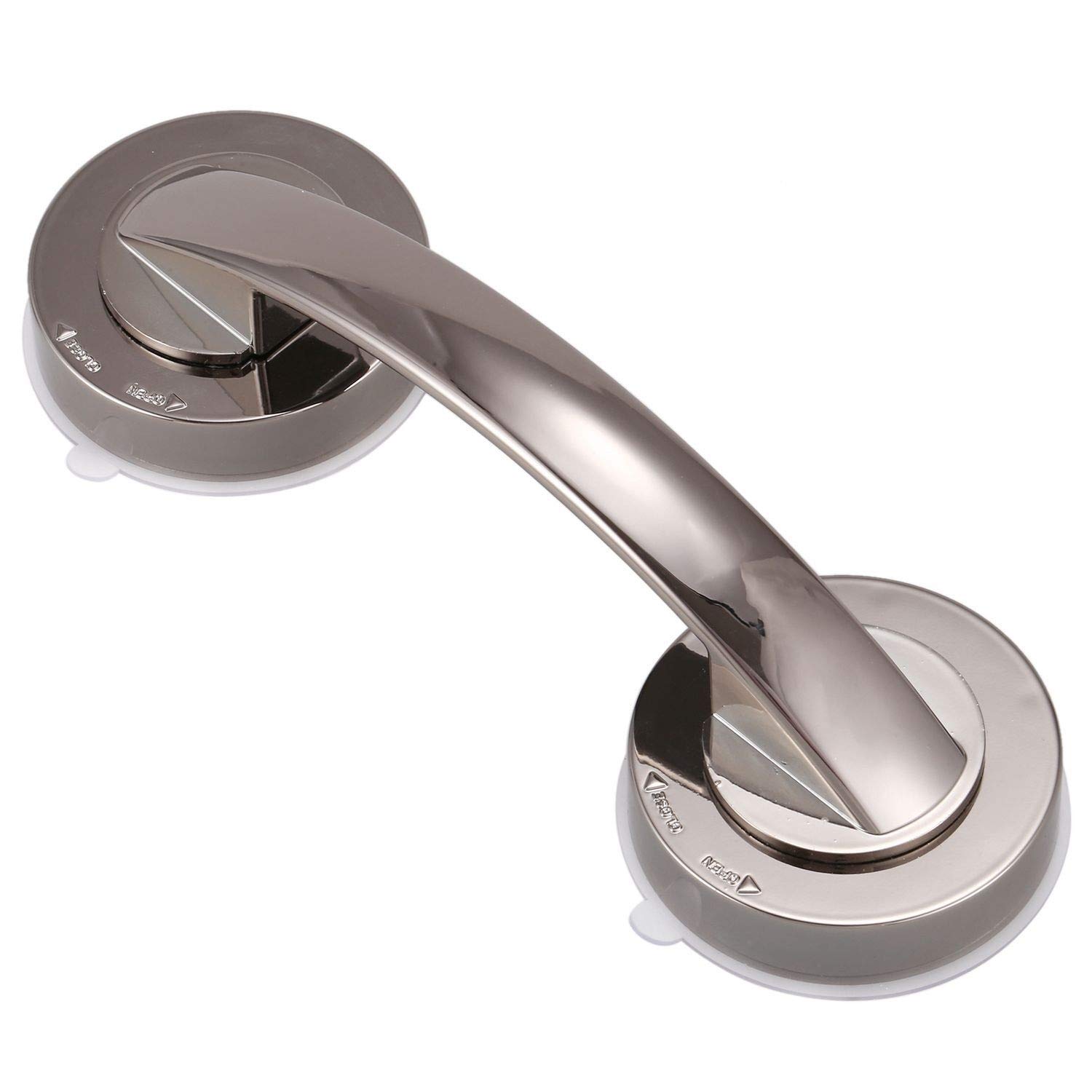 Fkxsxaz Bathroom Grab Bars 2Pc Vacuum Sucker Suction Cup Handrail Super Grip Safety Grab Bar For Glass Door Handle