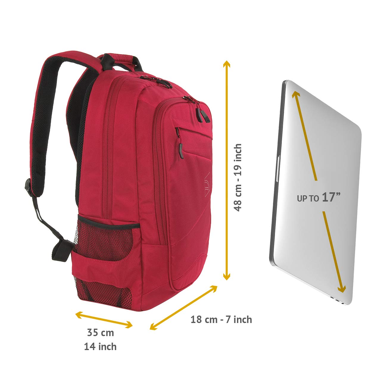 Zaino Tucano Per Laptop Fino A 17" - Spazioso E Organizzato - Foto 2