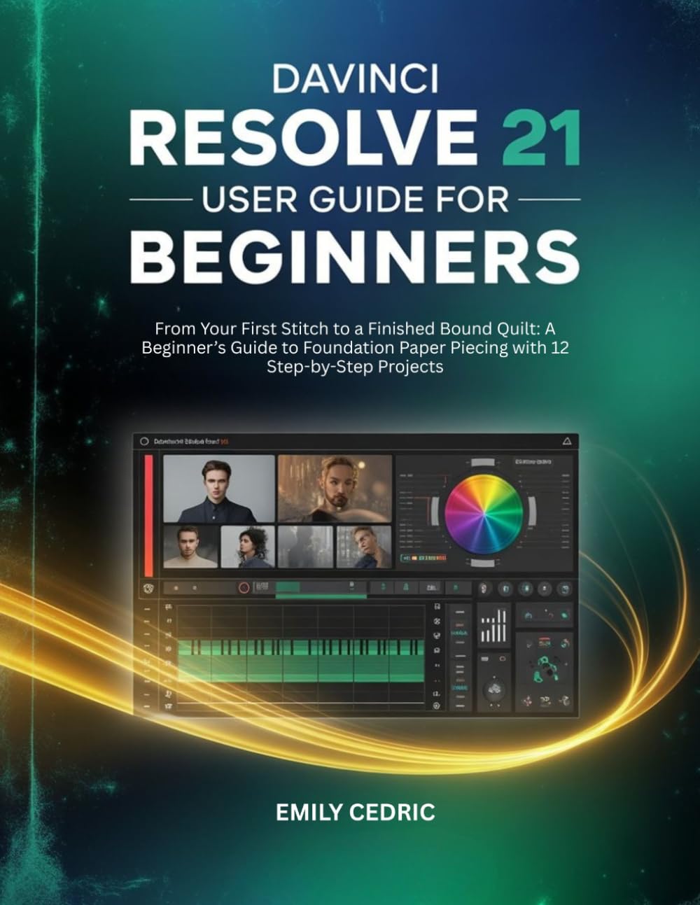 DAVINCI RESOLVE 21 USER GUIDE FOR BEGINNERS: The Complete Step-by-Step Handbook to Master Video Editing, Color Grading, and Audio Post-Production for Content Creators and YouTubers