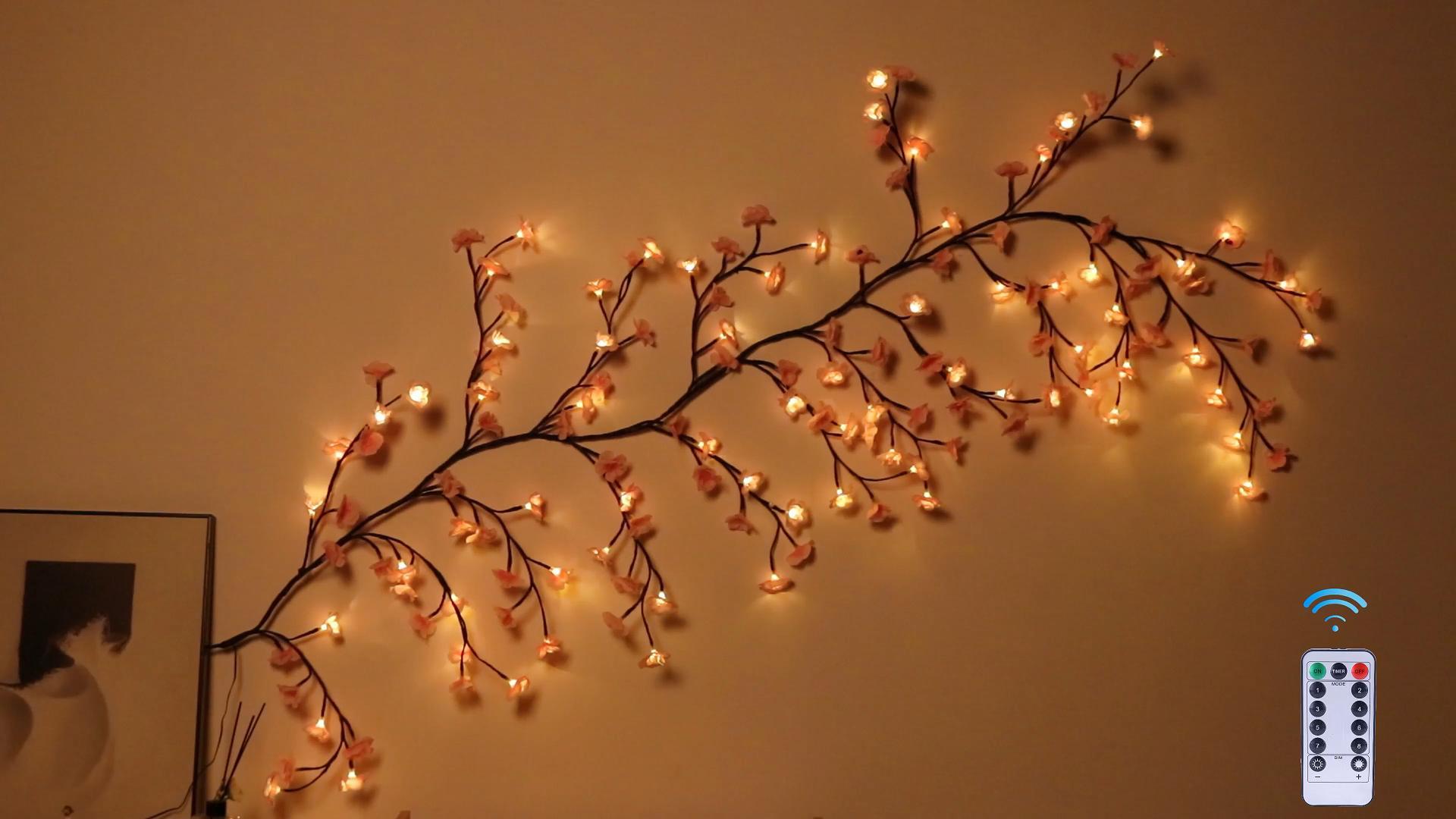 Amazon.com: LED Tree Branch Lights for Wall 7.55 FT 144LEDs