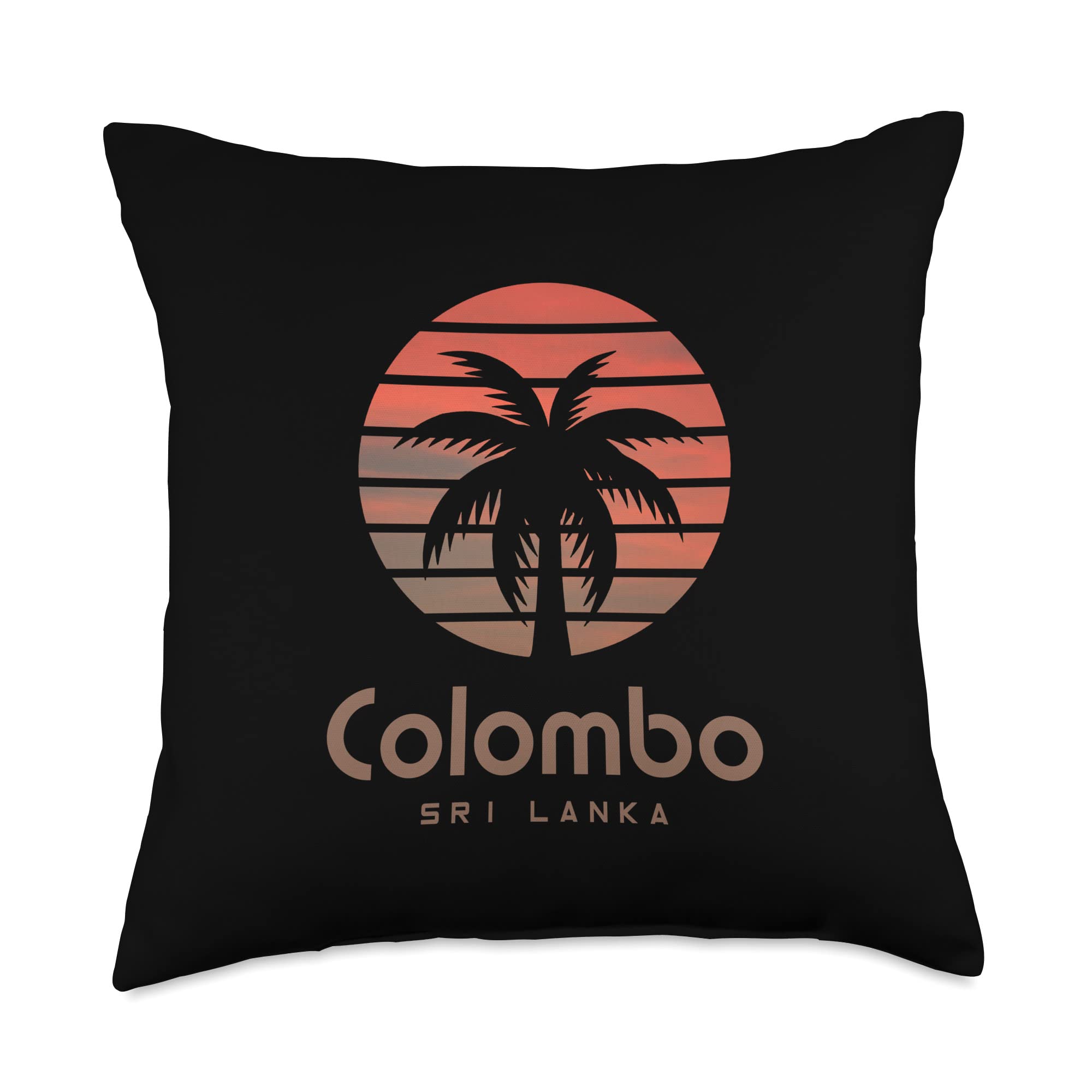 Colombo Sri Lanka Throw Pillow