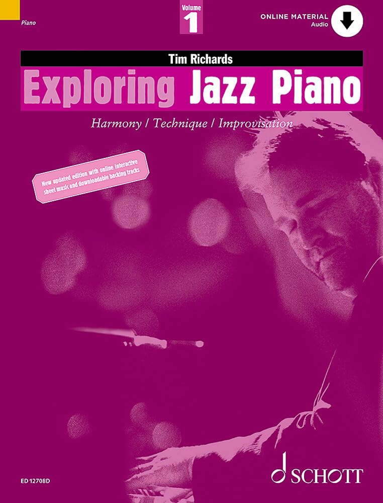 Exploring Jazz Piano Vol. 1 - Harmony / Technique / Improvisation - Piano - Edition with Audio Download - ED 12708D (Schott Pop-Styles)