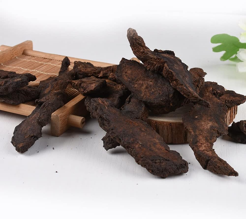 Rehmannia Glutinosa Root Chinese Foxglove Sheng Di Huang Dried Radix Rehmanniae Recen Drying Rehmannia Root Dihuang (500 Grams /1.10 lbs)