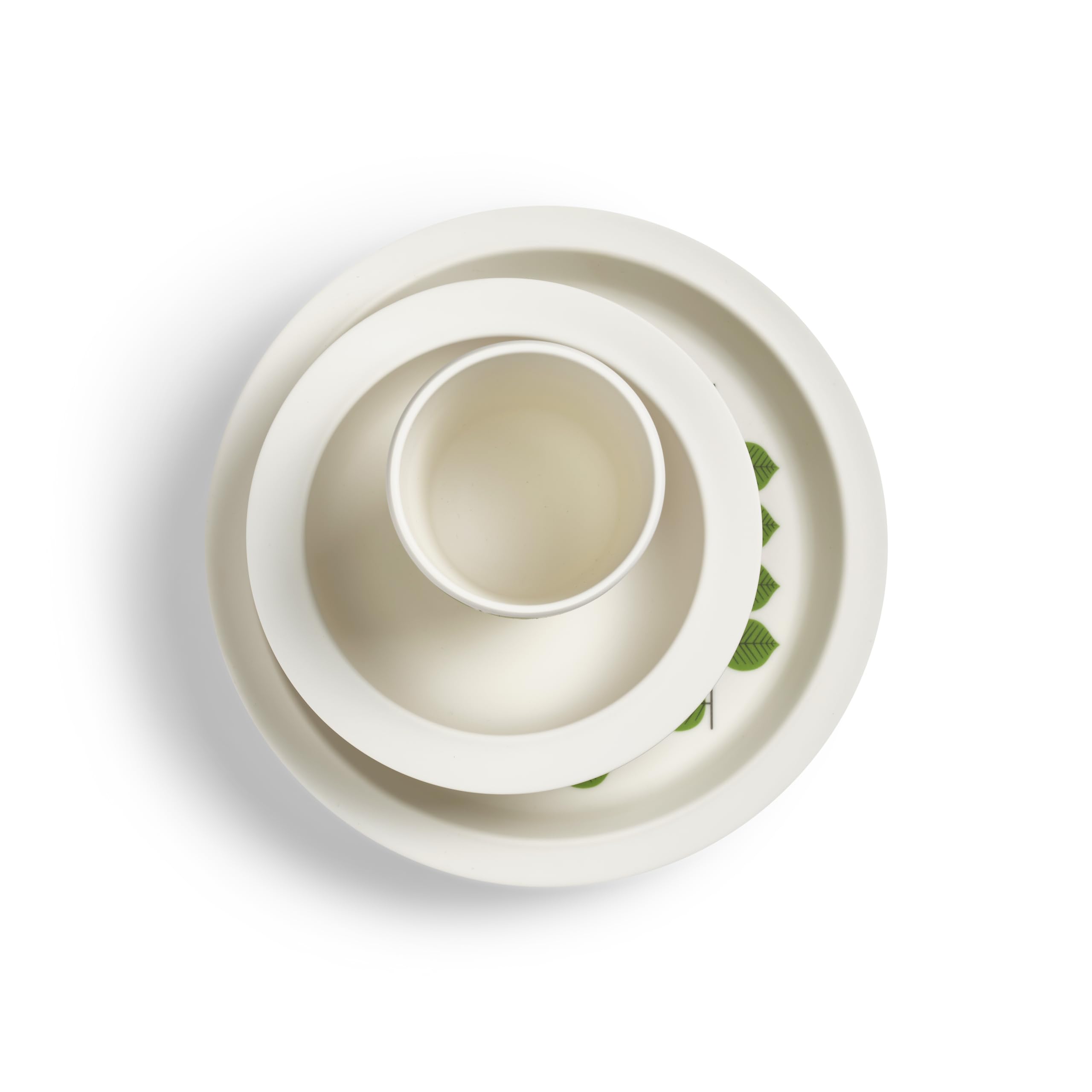 Elodie Details Vajilla Bebé Infantil – Plato Cuenco Vaso en PLA, Ventosa Silicona Extraíble, Sin BPA, Apto Lavavajillas y Microondas, Primeras Comidas Niño dès 12 meses, Berså