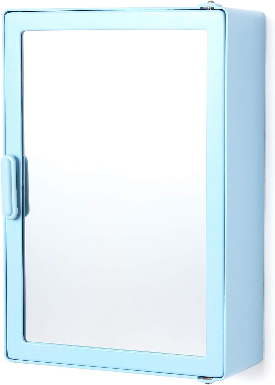 zahab Plastic Bathroom Cabinet Blue Single Door Glossy Finish 25 x 10 x 35 cm