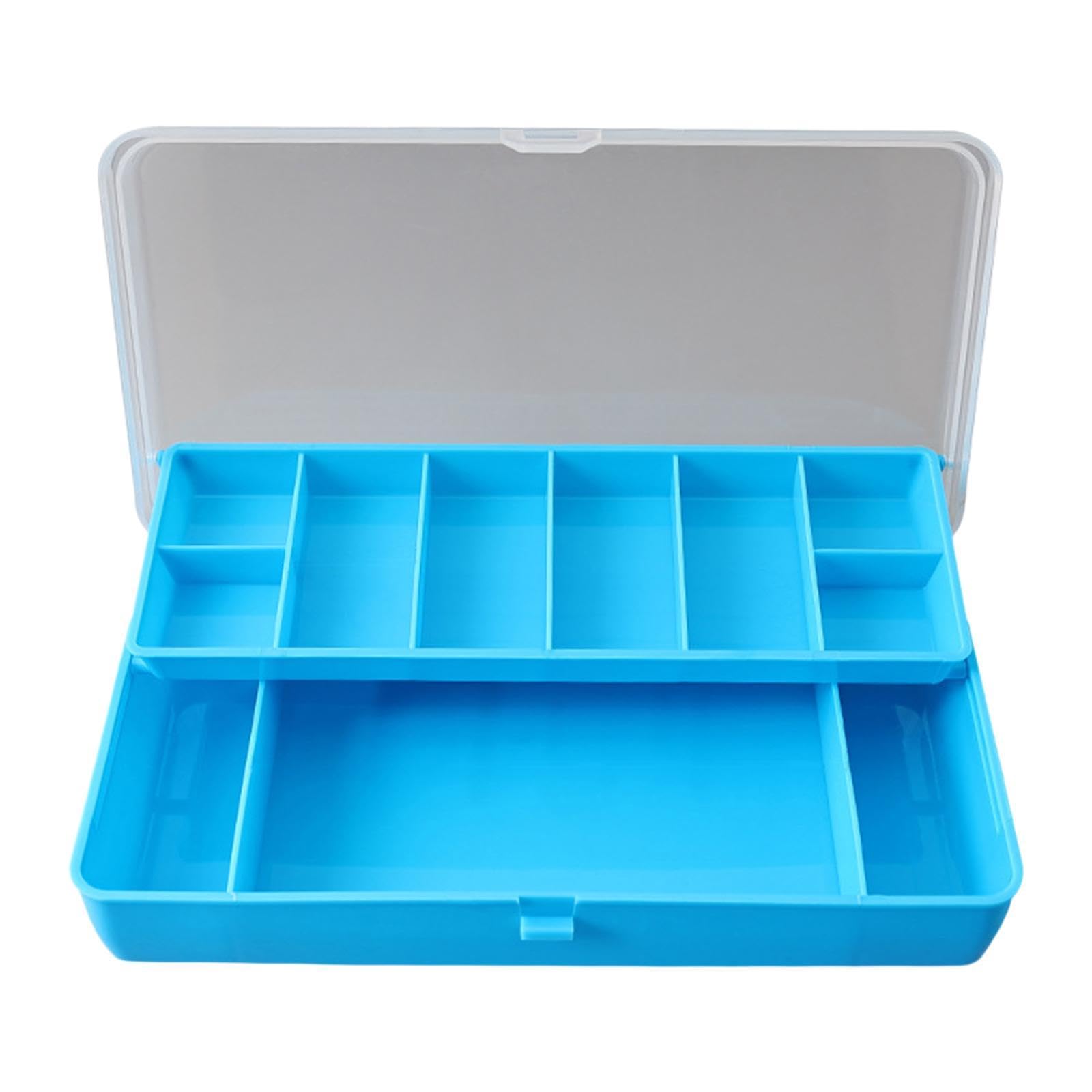 Boîte De Rangement Pour Ligne De Pêche Harayaa – étanche, Compartiments Réglables – Compacte 18,5 X 10,5 X 3,3 Cm
