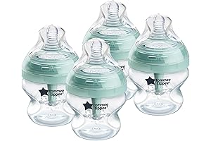 Tommee Tippee Anti-Colic Baby Bottles with Slow Flow Breast-Like Nipples