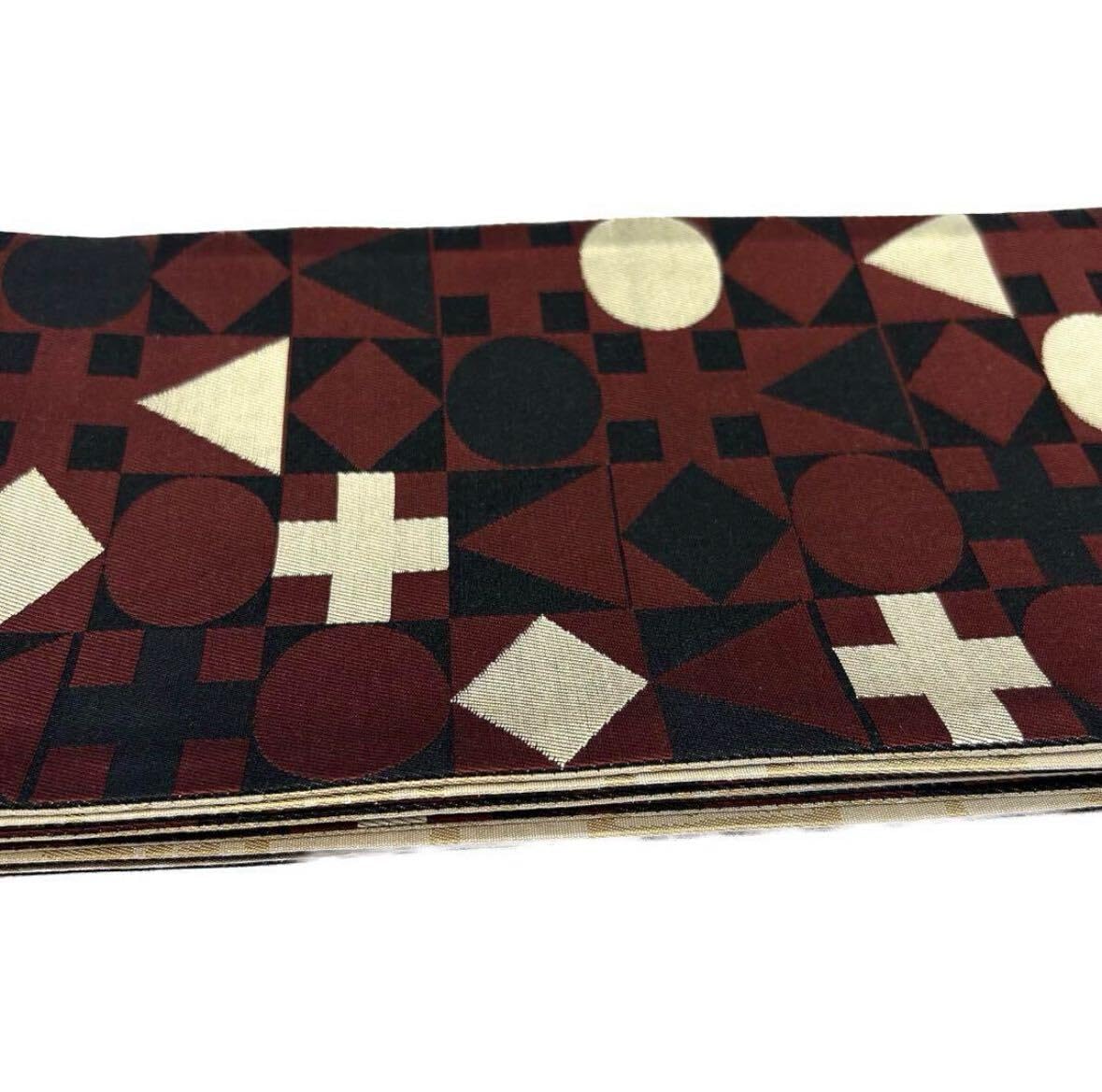 Amazon.co.jp: おりびと 正絹 半幅帯 丸三角四角 個性的 : おもちゃ 