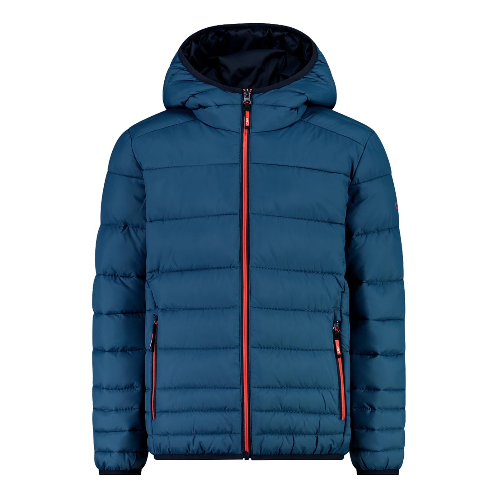 CMP Children's Nylon Jacket with Fixed Hood for Boys and Girls in Nylon with Fixed Hood