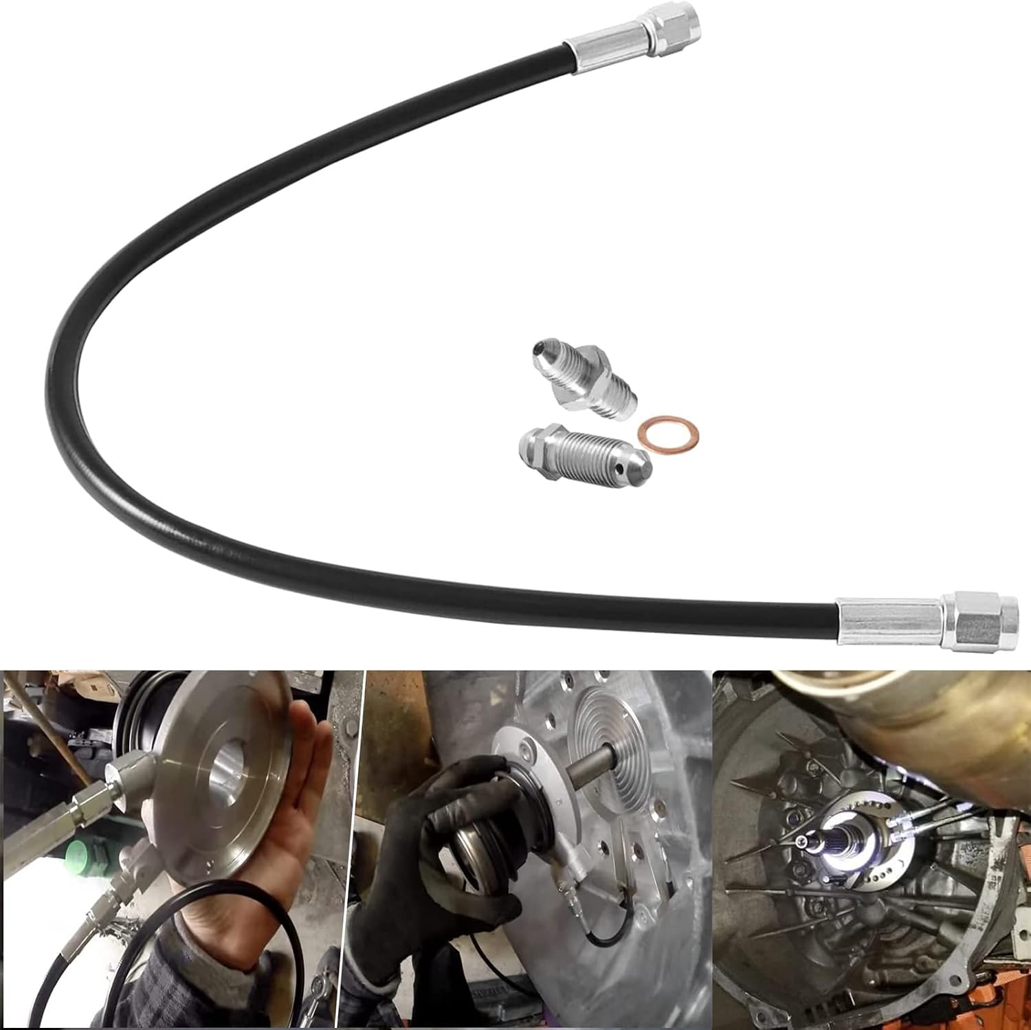 LS1 LS6 LSX T56 Remote Clutch Speed Bleeder Kit Suitable for Compatible With your T-56 Equipped 1998-2002 Camaro and Firebird, 2004-2006 GTO, 1997-2004 Corvette
